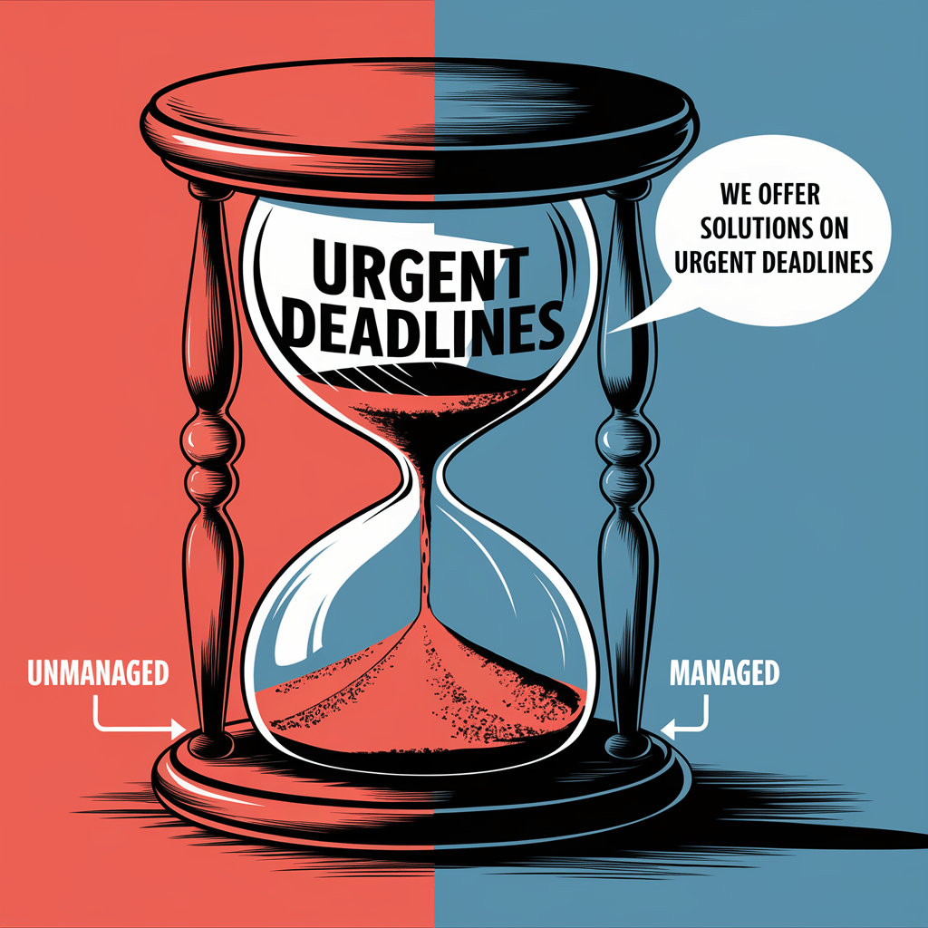 We offer Solution on Urgent Deadlines